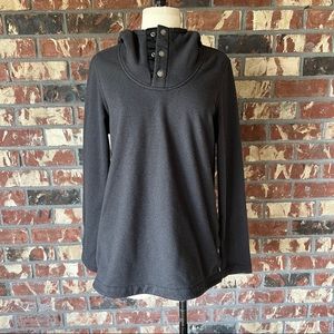 The North Face Snap Hooded Knit Sweatshirt